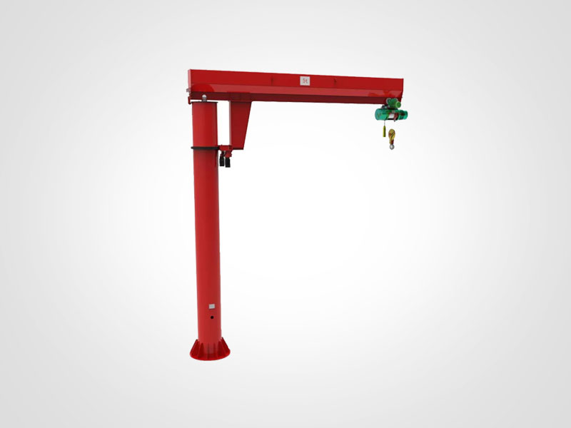 Fixed pillar jib crane